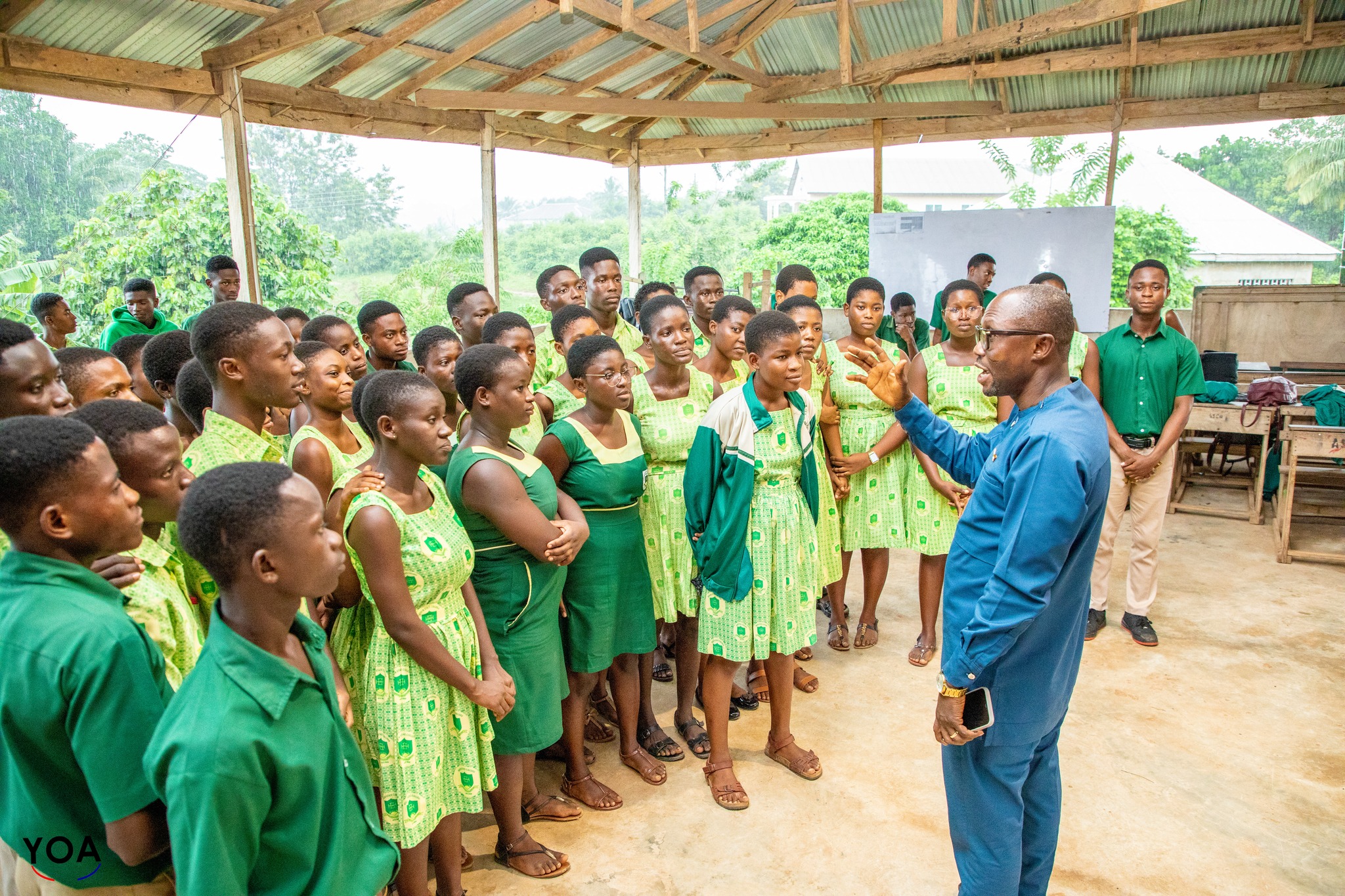 Minister for Education visits schools in Assin North and Assin Central (13)